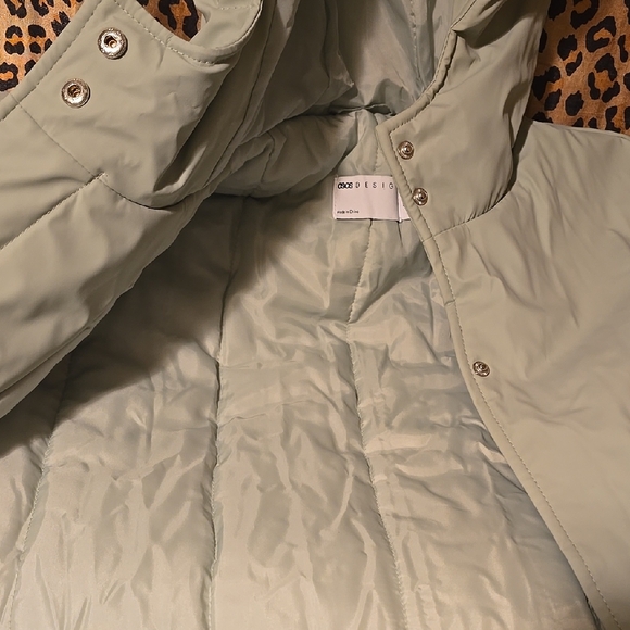 Stylish Hooded Jacket in Light Green - Picture 6 of 9